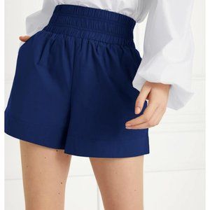 Hill House Home Livie Nap Shorts in Navy Cotton (size small)